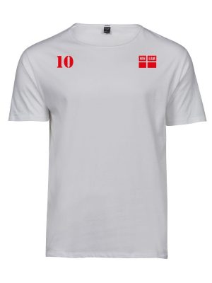 Herre t-shirt med faniam logo og 10 tal